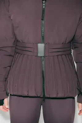 Veste de ski matelassée ThermoMove™ - Violet aubergine — photo 1