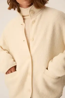 Veste Maille Zlavina Creme — photo 2
