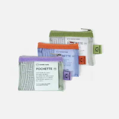 Pochette Mesh XS – Papier Tigre — photo 3