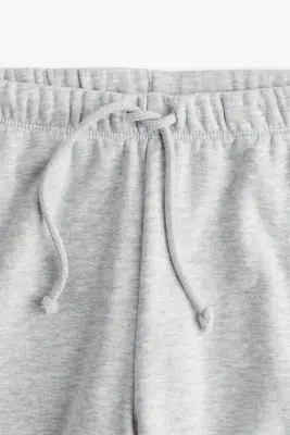Pantalon jogger ample - Gris clair chiné — photo 3