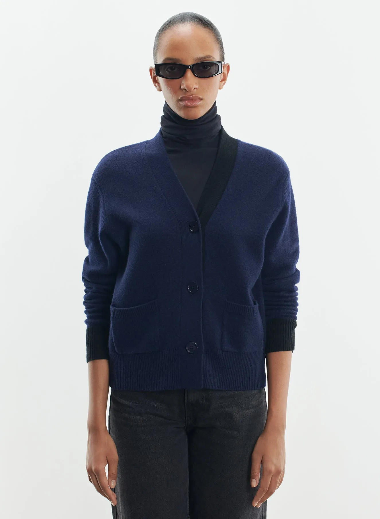 Gilet en laine et cachemire