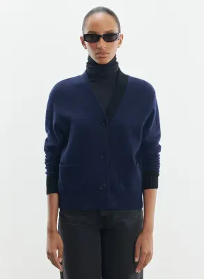 Gilet en laine et cachemire