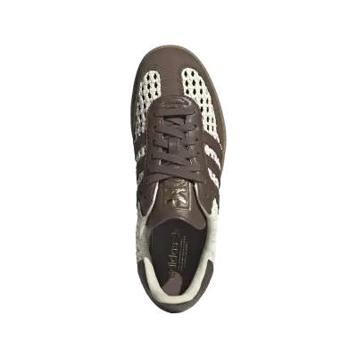 Adidas Samba OG Basketweave Cream White Earth Strata — photo 5