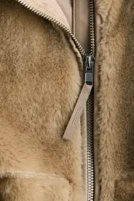 Veste oversize - Beige — photo 4