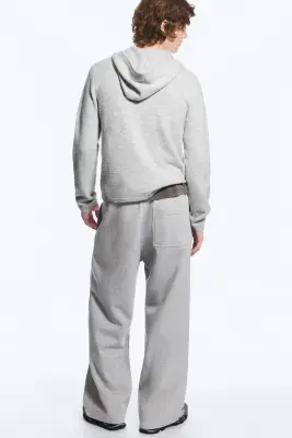 Pantalon de jogging ample - Gris clair — photo 3