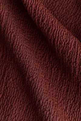 Top portefeuille texturé - Brun rouille — photo 5