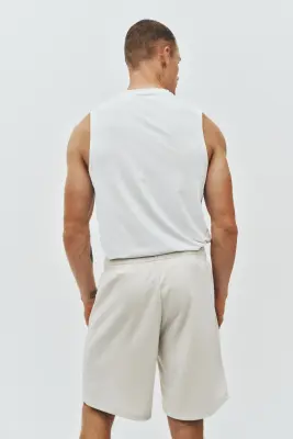 Short de sport Regular Fit DryMove™ - Écru — photo 2