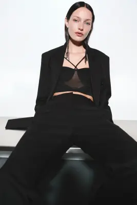 Pantalon chic - Noir — photo 1