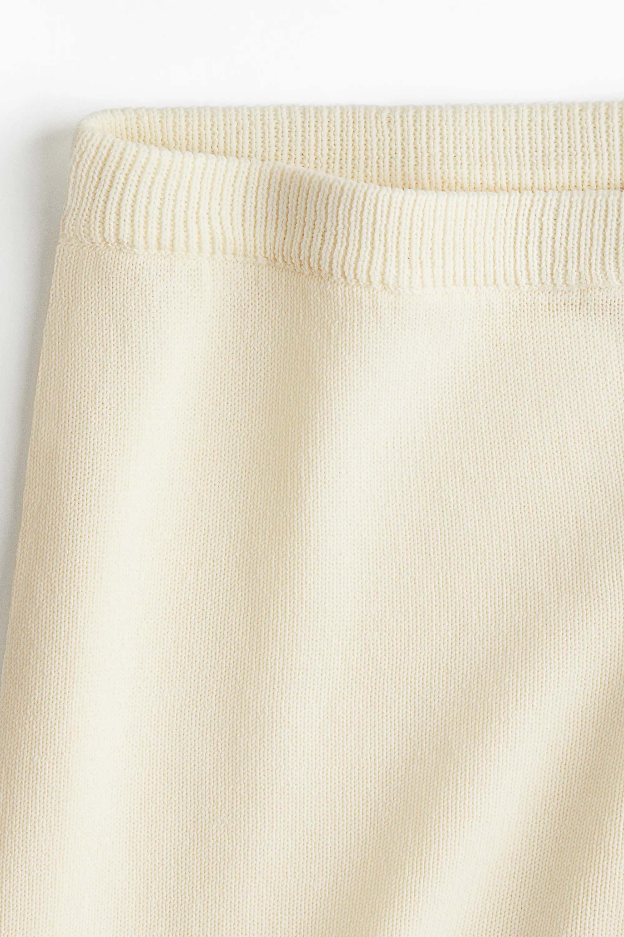 Short en maille - Crème