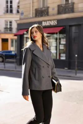 Dominique Short Coat — photo 6