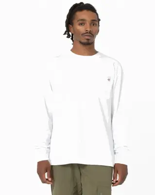 DICKIES TEE SHIRT MANCHES LONGUES Blanc — photo 2