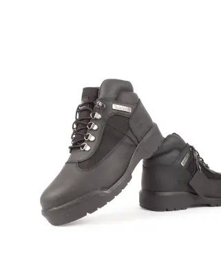 Field Boots Mid Lace Waterproof Black — photo 4