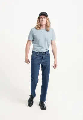 Le jean droit - Bleu stone — photo 1