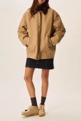 Manteau Ypolite Sable — photo 3