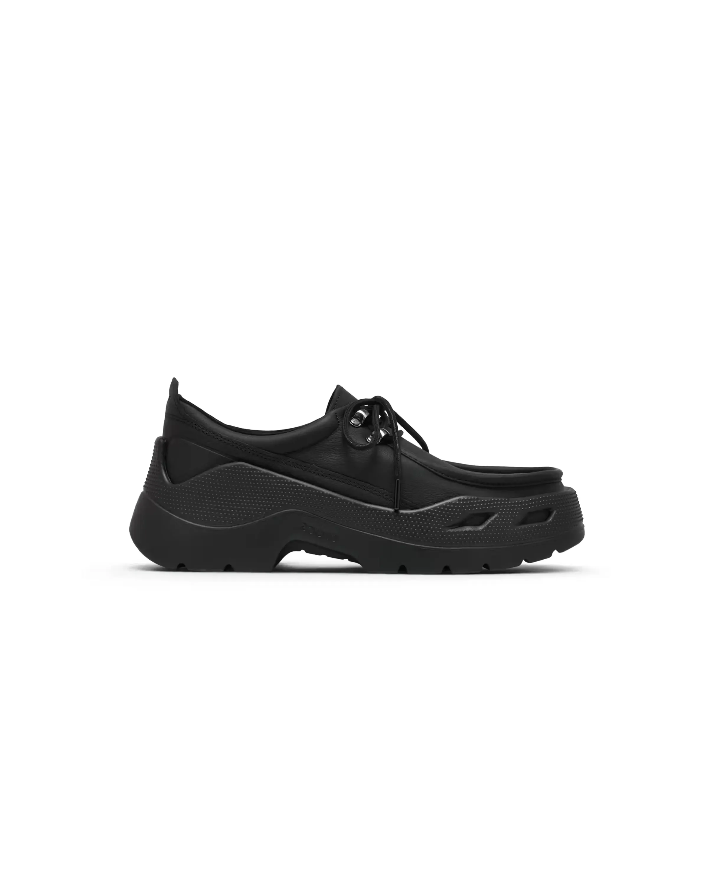 Gallery Leather Shoe Black