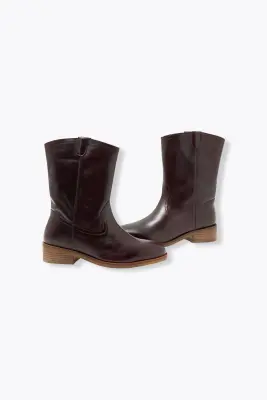 Boots camarguaises en cuir
