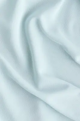 Robe en jersey à effet drapé - Turquoise ancien clair — photo 3