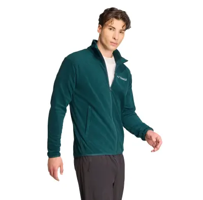 ADIDAS POLAIRE FULL ZIP TERREX Vert — photo 4