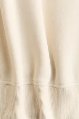 Sweat épaules nues - Beige clair — photo 3