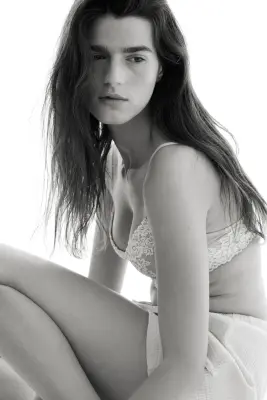 Soutien-gorge push-up en dentelle - Bleu clair/crème — photo 4