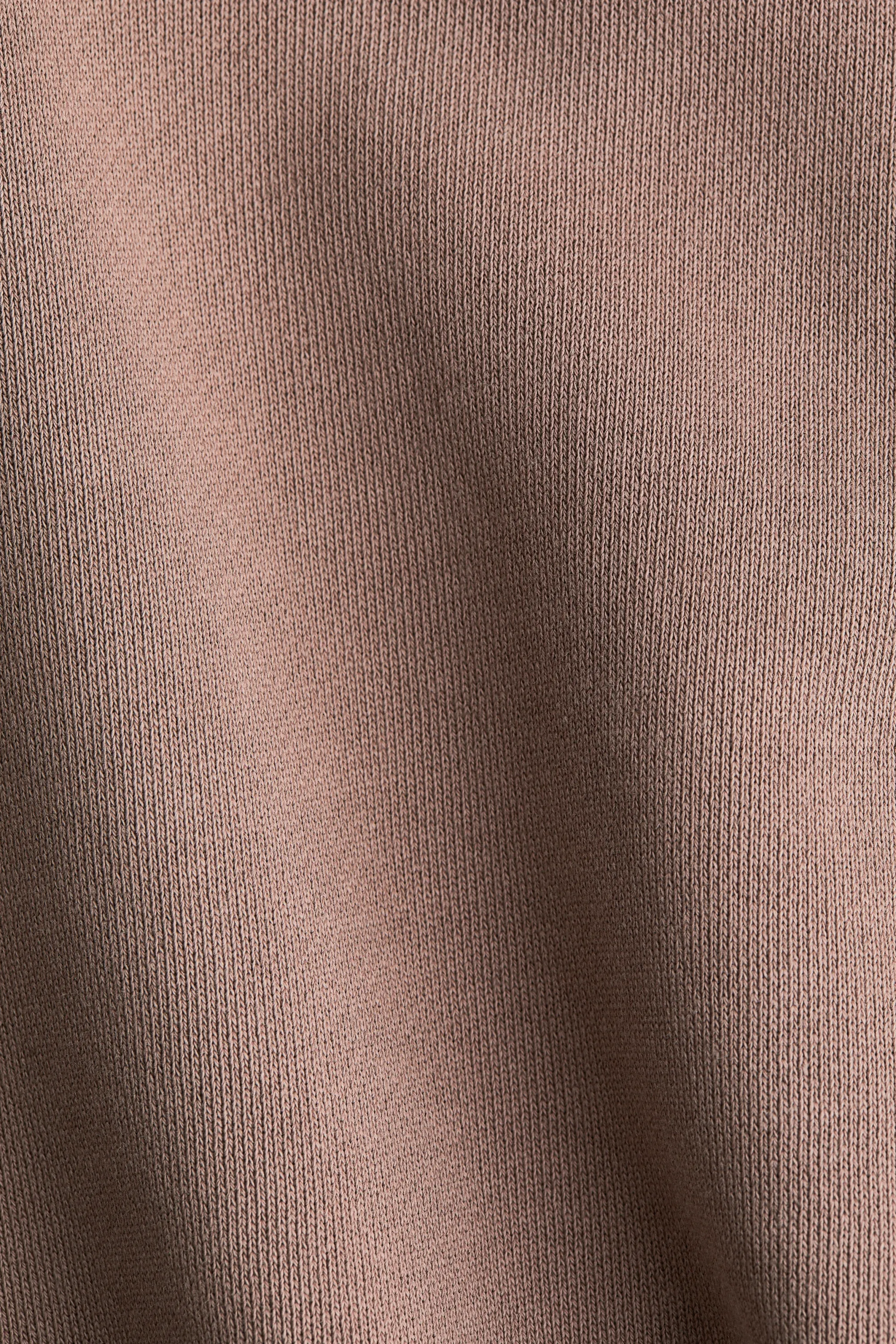 Sweat délavé - Taupe