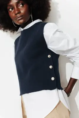 Pull sans manche Femme — photo 5