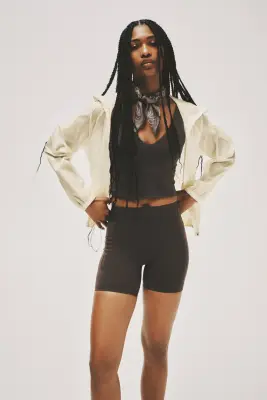 Veste de running déperlante - Ivoire/soleil — photo 2