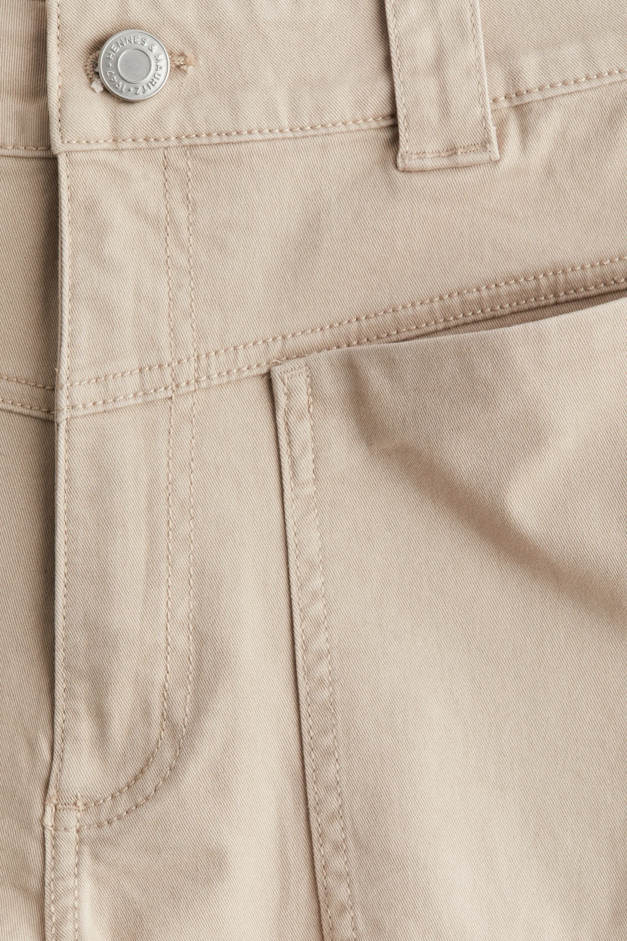 Short cargo en twill - Beige