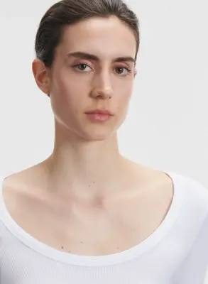 T-shirt en viscose et élasthanne — photo 3