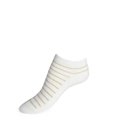 Invisible Marinière Blanc Doré — photo 1