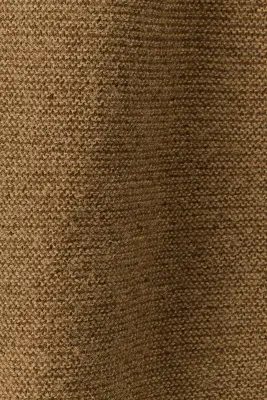 Pull sans manches Loose Fit en maille envers - Marron — photo 5