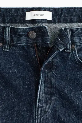 Jean à jambes larges - Bleu denim — photo 5