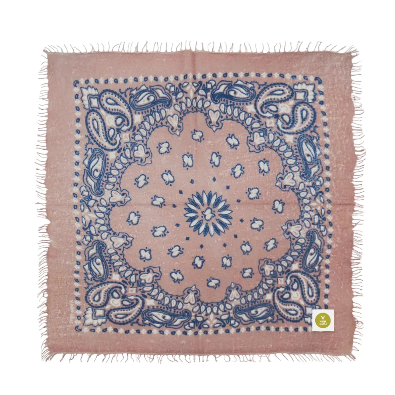 Bandana Paisley with fringes - V VON GOAT