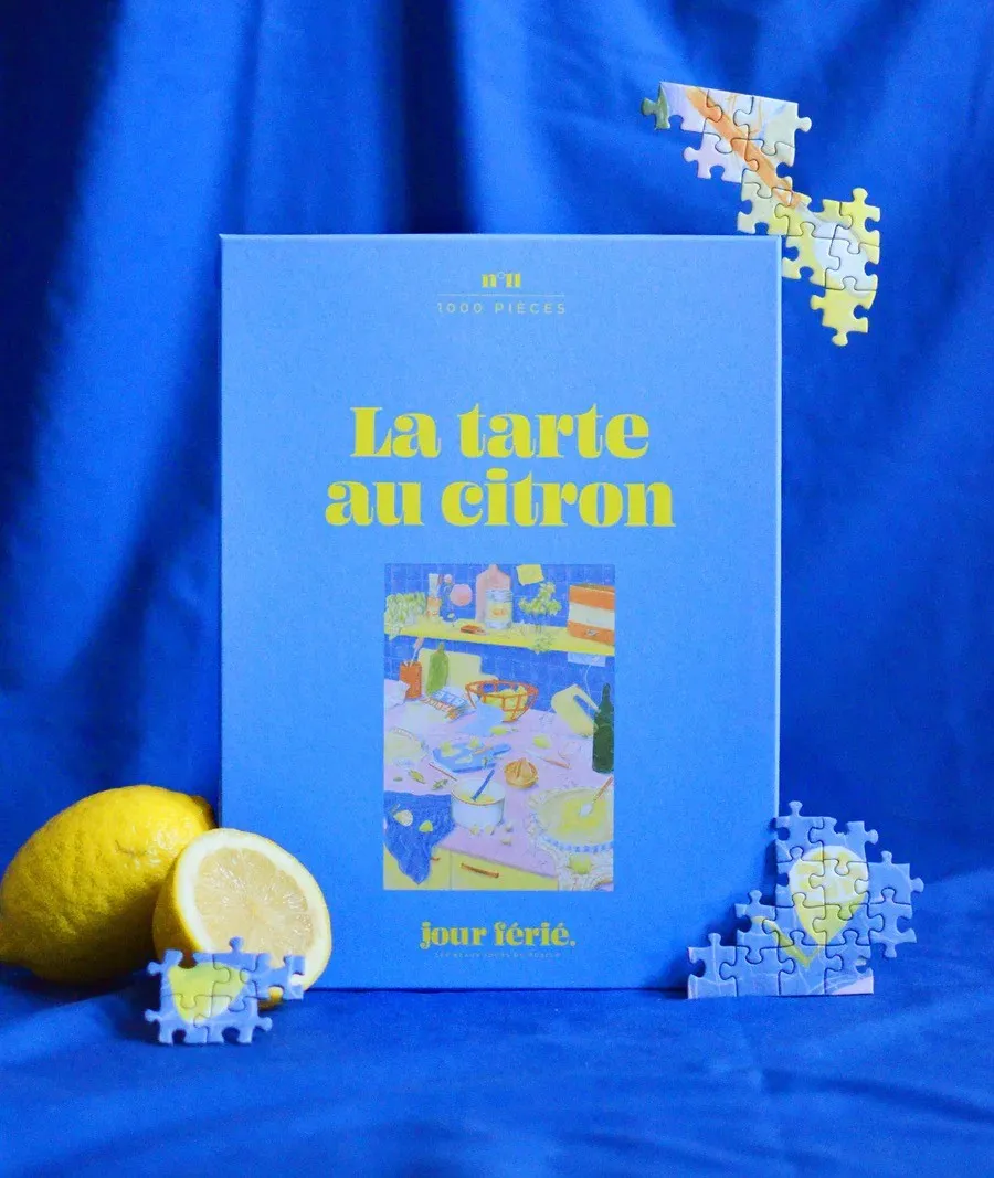 Puzzle 1000 pièces La tarte au citron – Jour Férié