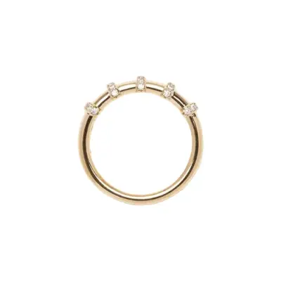 Bague small Oria doré - Sigal — photo 1