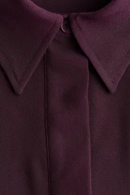 Robe chemise - Bordeaux — photo 4