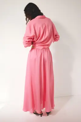 Jupe loose - Rose vif — photo 3