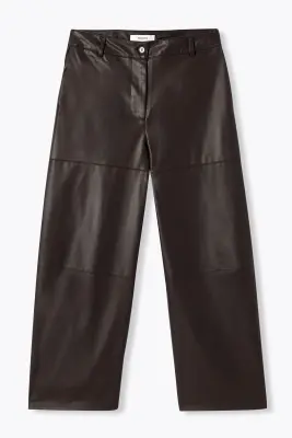 Pantalon en simili Femme