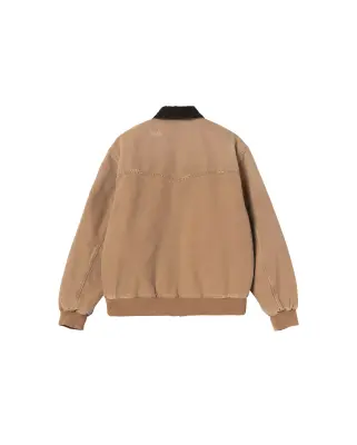 OG Santa Fe jacket Hamilton Brown Tobacco Grind Wash — photo 3