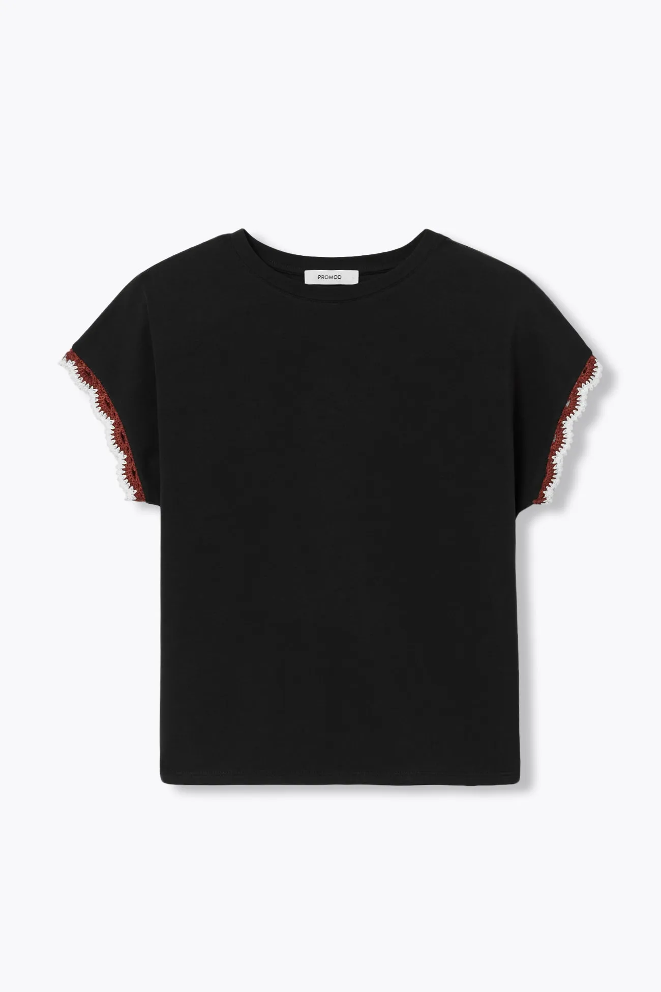 T-shirt à manches fantaisie