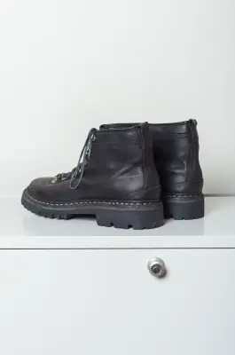 Reproduction Of Found – MEN ITALIAN ALPINE MILITARY BOOTS 390NAD – BLACK — photo 5