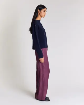 Pantalon Ferdinand prune — photo 3