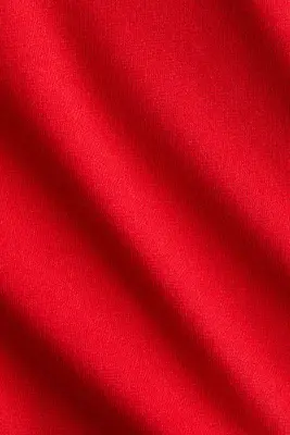 Top ajusté avec encolure bateau - Rouge vif — photo 3