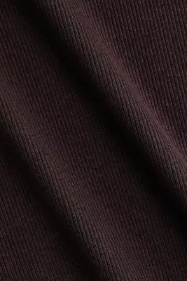 T-shirt loose - Marron foncé — photo 4