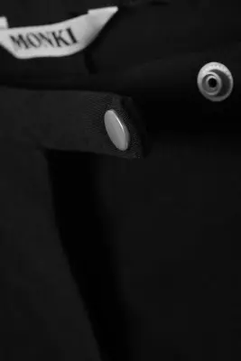 Pantalon skinny évasé taille basse - Noir — photo 4