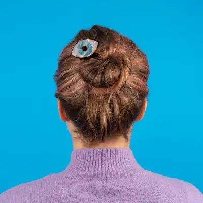 Pic à cheveux Oeil bleu Coucou Suzette — photo 2
