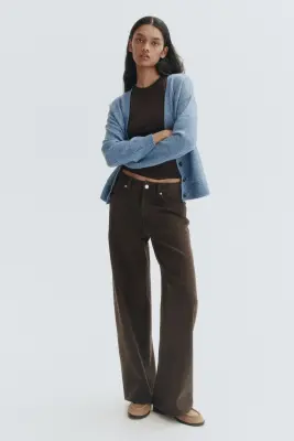 Gilet loose - Bleu chiné — photo 1