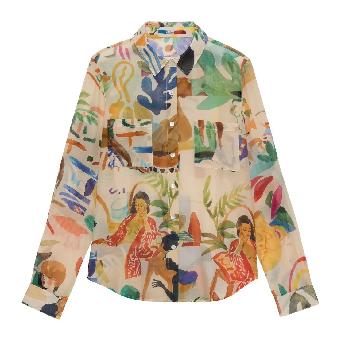 HAMMAN COTON SILK SHIRT - G.Kero