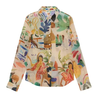 HAMMAN COTON SILK SHIRT - G.Kero — photo 1