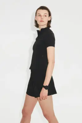 Veste à manches courtes SculptMove™ - Noir — photo 3